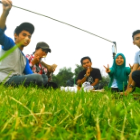 We have a bunch of fun activities. Here, order the TANSU and hang out in the field right in front of our camp