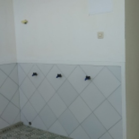 We provide you with two bathrooms in first floor. and you can take wudhu here